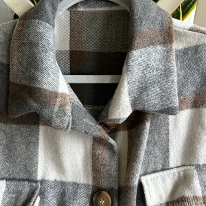 Womens flannel jacket